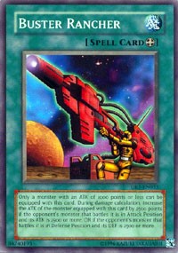 Buster Rancher [DR1-EN033] Common | Mega City Incorporated
