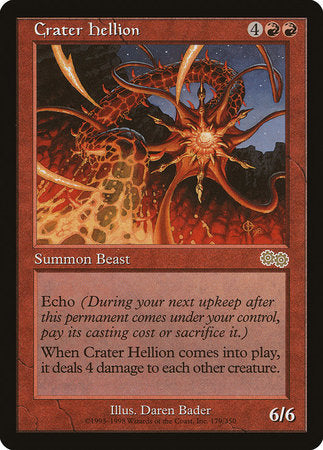 Crater Hellion [Urza's Saga] | Mega City Incorporated