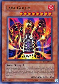 Lava Golem [DR1-EN051] Ultra Rare | Mega City Incorporated