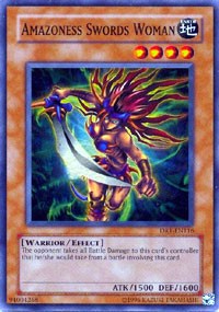 Amazoness Swords Woman [DR1-EN116] Super Rare | Mega City Incorporated