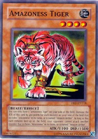 Amazoness Tiger [DR1-EN118] Common | Mega City Incorporated