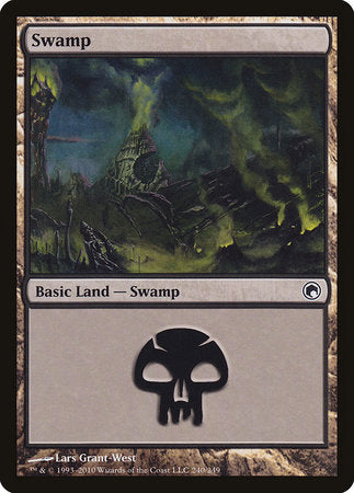 Swamp (240) [Scars of Mirrodin] | Mega City Incorporated