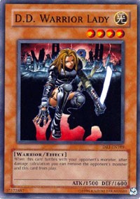 D.D. Warrior Lady [DR1-EN189] Super Rare | Mega City Incorporated