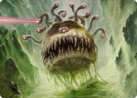 Beholder Art Card [Dungeons & Dragons: Adventures in the Forgotten Realms Art Series] | Mega City Incorporated