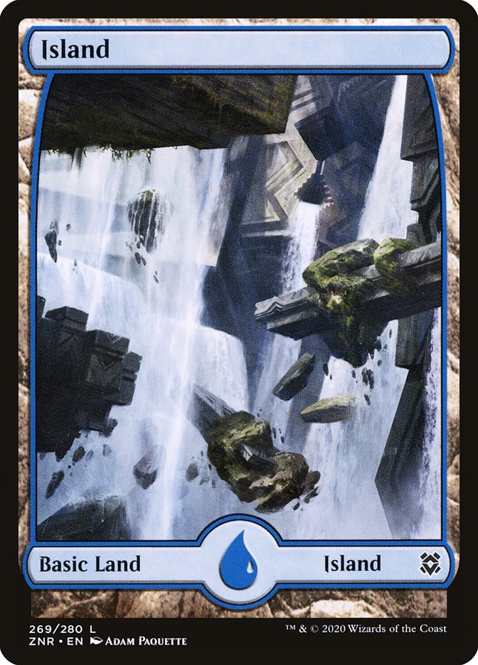 Island (269) [Zendikar Rising] | Mega City Incorporated