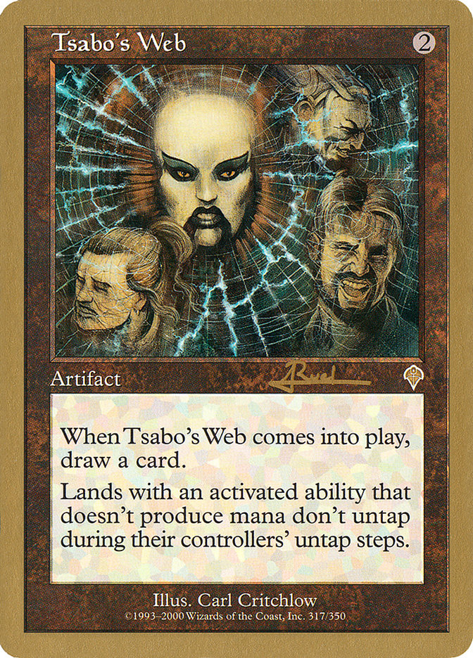 Tsabo's Web (Antoine Ruel) [World Championship Decks 2001] | Mega City Incorporated