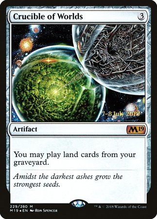 Crucible of Worlds [Core Set 2019 Promos] | Mega City Incorporated