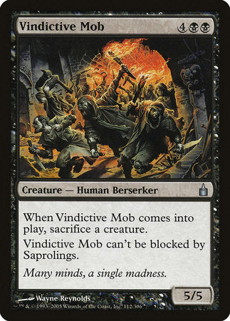 Vindictive Mob [Ravnica: City of Guilds] | Mega City Incorporated