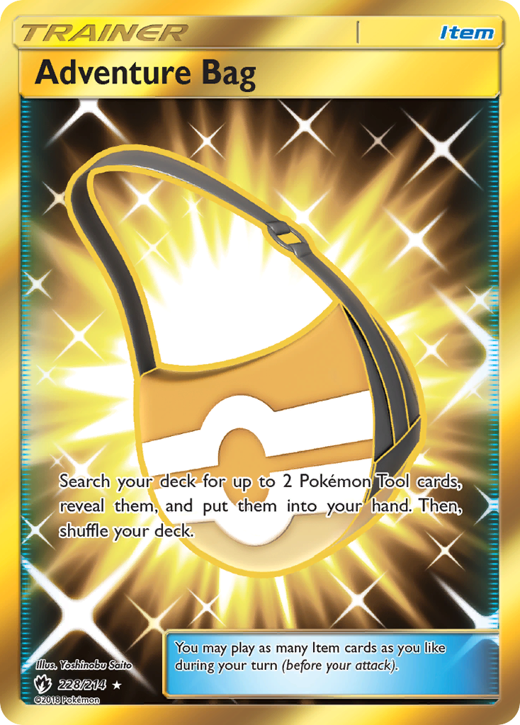 Adventure Bag (228/214) [Sun & Moon: Lost Thunder] | Mega City Incorporated