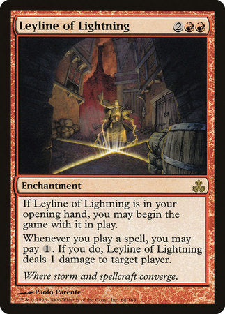 Leyline of Lightning [Guildpact] | Mega City Incorporated