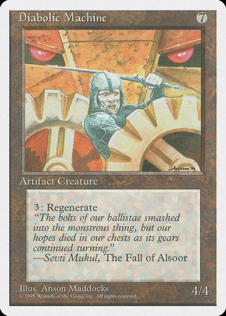 Diabolic Machine [Fourth Edition] | Mega City Incorporated