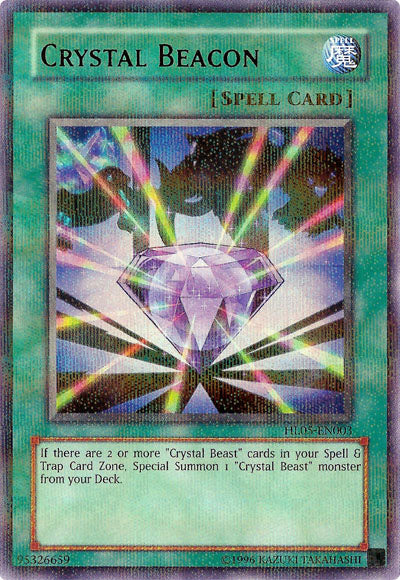 Crystal Beacon [HL05-EN003] Parallel Rare | Mega City Incorporated