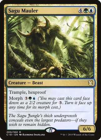 Sagu Mauler [Commander 2019] | Mega City Incorporated
