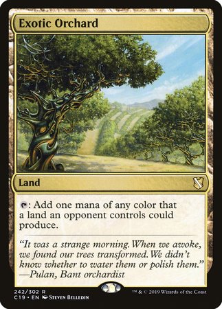 Exotic Orchard [Commander 2019] | Mega City Incorporated