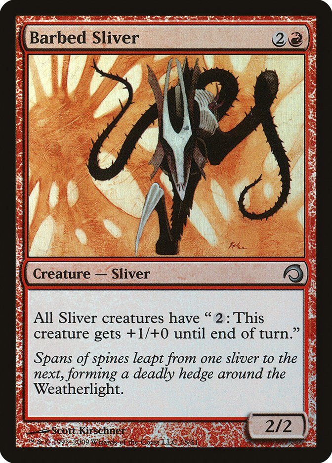 Barbed Sliver [Premium Deck Series: Slivers] | Mega City Incorporated