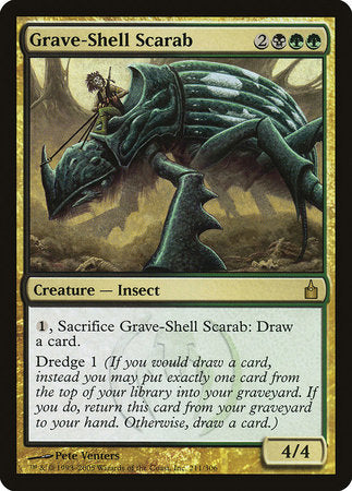 Grave-Shell Scarab [Ravnica: City of Guilds] | Mega City Incorporated