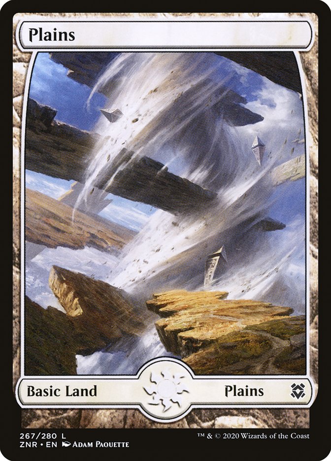 Plains (267) [Zendikar Rising] | Mega City Incorporated