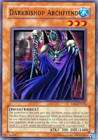 Darkbishop Archfiend [DR1-EN231] Common | Mega City Incorporated