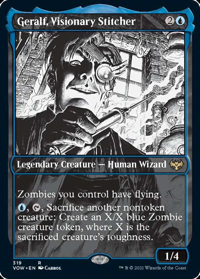 Geralf, Visionary Stitcher (Showcase Eternal Night) [Innistrad: Crimson Vow] | Mega City Incorporated