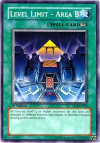 Level Limit - Area B [SD3-EN024] Common | Mega City Incorporated