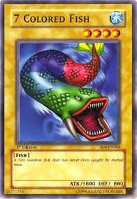 7 Colored Fish [SD4-EN002] Common | Mega City Incorporated
