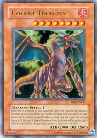 Tyrant Dragon [DB2-EN151] Ultra Rare | Mega City Incorporated