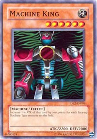 Machine King [DB2-EN099] Common | Mega City Incorporated