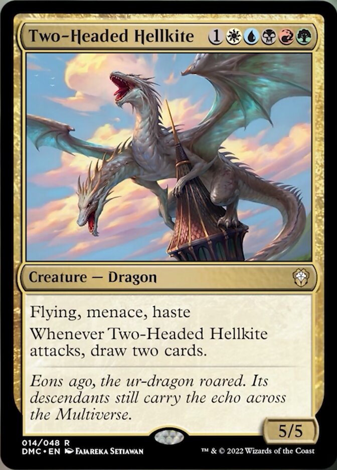 Two-Headed Hellkite [Dominaria United Commander] | Mega City Incorporated