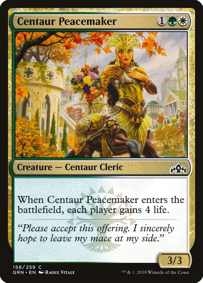 Centaur Peacemaker [Guilds of Ravnica] | Mega City Incorporated