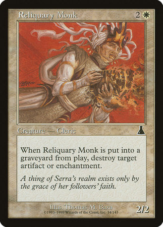 Reliquary Monk [Urza's Destiny] | Mega City Incorporated