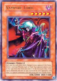 Vampire Lord [DB2-EN116] Ultra Rare | Mega City Incorporated