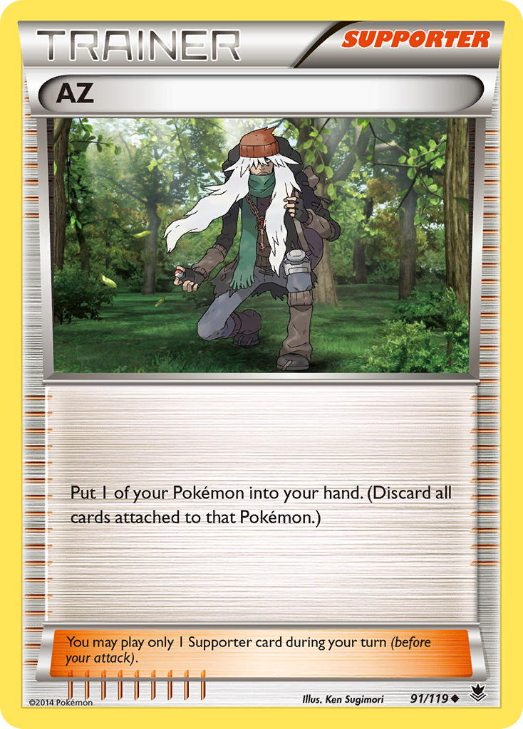 AZ (91/119) [XY: Phantom Forces] | Mega City Incorporated