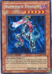 Blowback Dragon [MC2-EN005] Secret Rare | Mega City Incorporated