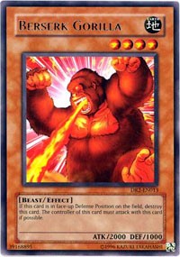 Berserk Gorilla [DR2-EN013] Rare | Mega City Incorporated