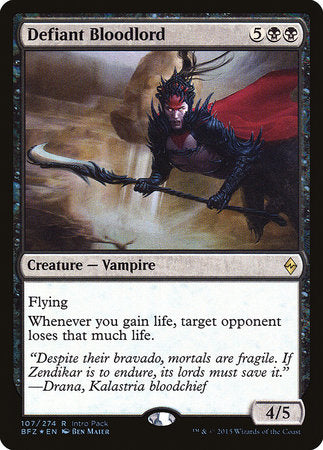 Defiant Bloodlord [Battle for Zendikar Promos] | Mega City Incorporated