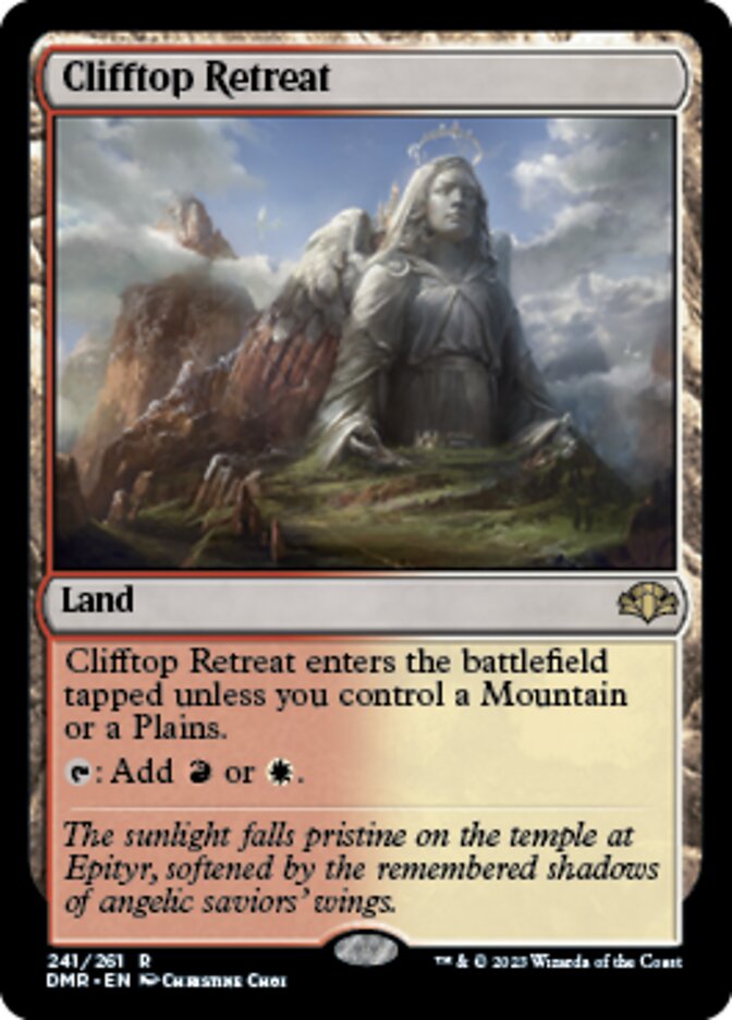 Clifftop Retreat [Dominaria Remastered] | Mega City Incorporated