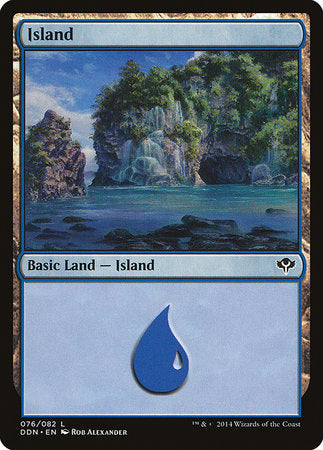 Island (76) [Duel Decks: Speed vs. Cunning] | Mega City Incorporated