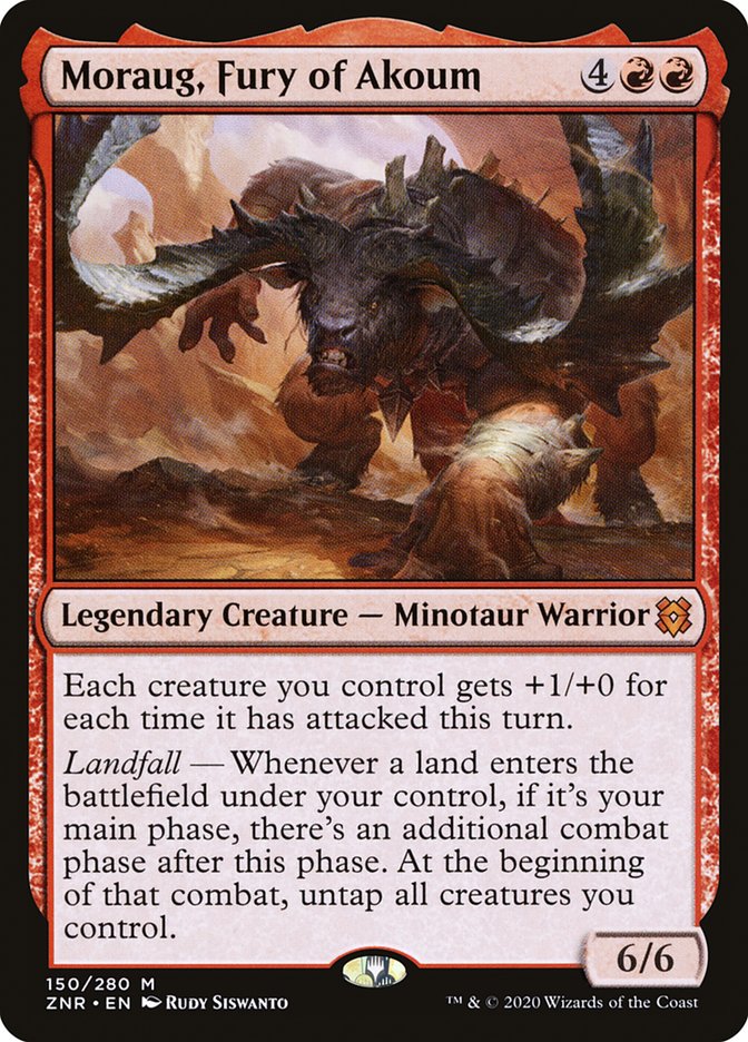 Moraug, Fury of Akoum [Zendikar Rising] | Mega City Incorporated