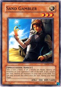 Sand Gambler [DR2-EN182] Common | Mega City Incorporated