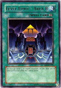 Level Limit - Area B [DR2-EN205] Rare | Mega City Incorporated