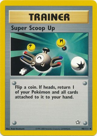 Super Scoop Up (98/111) [Neo Genesis Unlimited] | Mega City Incorporated