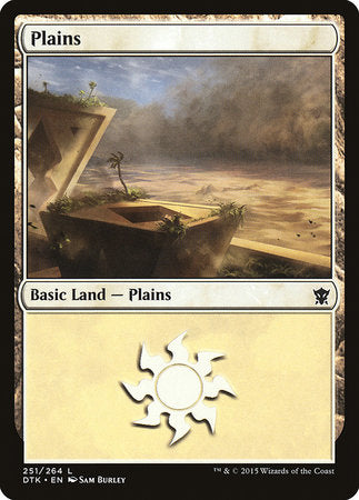 Plains (251) [Dragons of Tarkir] | Mega City Incorporated