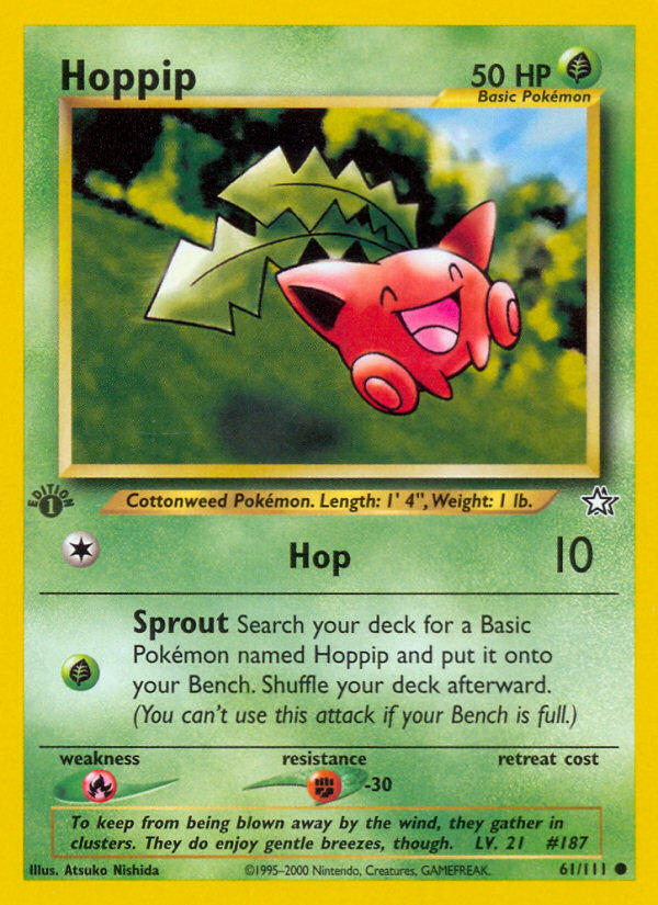 Hoppip (61/111) [Neo Genesis 1st Edition] | Mega City Incorporated