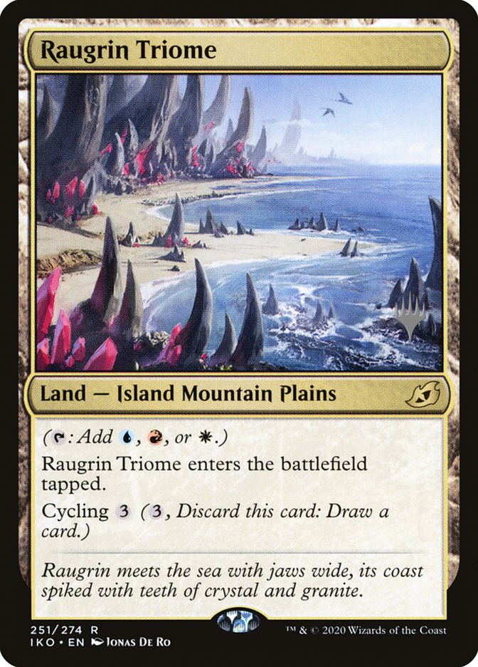 Raugrin Triome (Promo Pack) [Ikoria: Lair of Behemoths Promos] | Mega City Incorporated