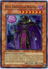 Dark Eradicator Warlock [SD6-EN001] Ultra Rare | Mega City Incorporated