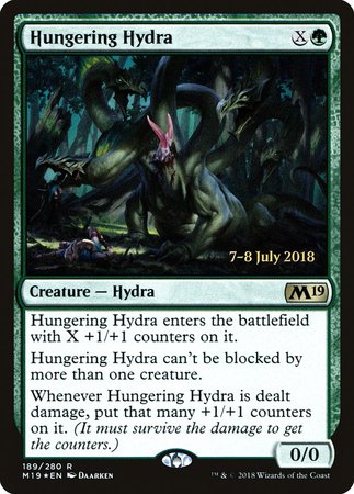 Hungering Hydra [Core Set 2019 Promos] | Mega City Incorporated