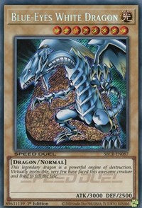 Blue-Eyes White Dragon (Secret) [SBCB-EN087] Secret Rare | Mega City Incorporated