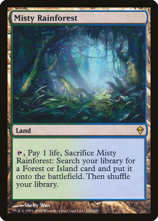 Misty Rainforest [Zendikar] | Mega City Incorporated