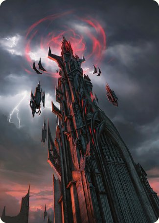 Barad-dur Art Card [The Lord of the Rings: Tales of Middle-earth Art Series] | Mega City Incorporated