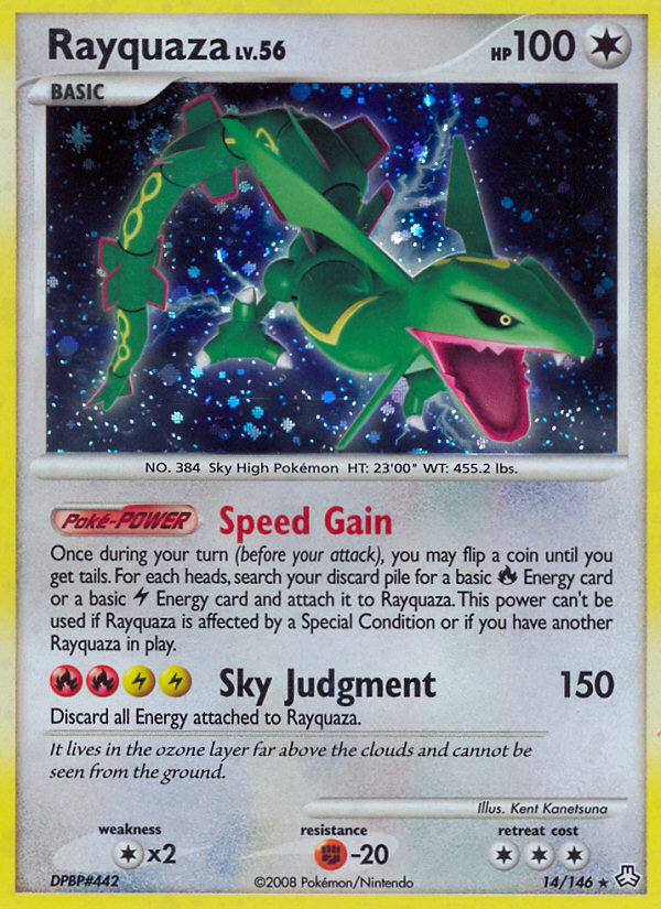 Rayquaza (14/146) [Diamond & Pearl: Legends Awakened] | Mega City Incorporated